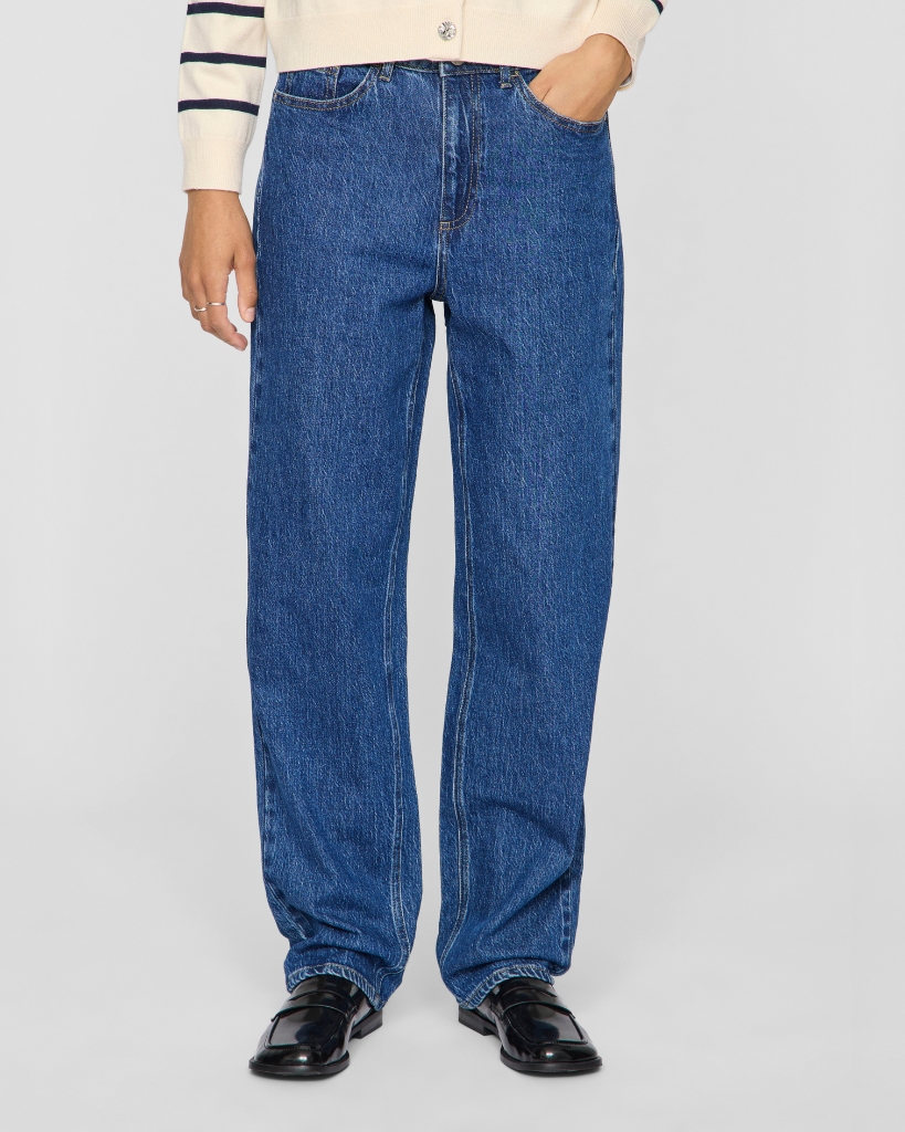 Vila Vikelly Jeans Blå