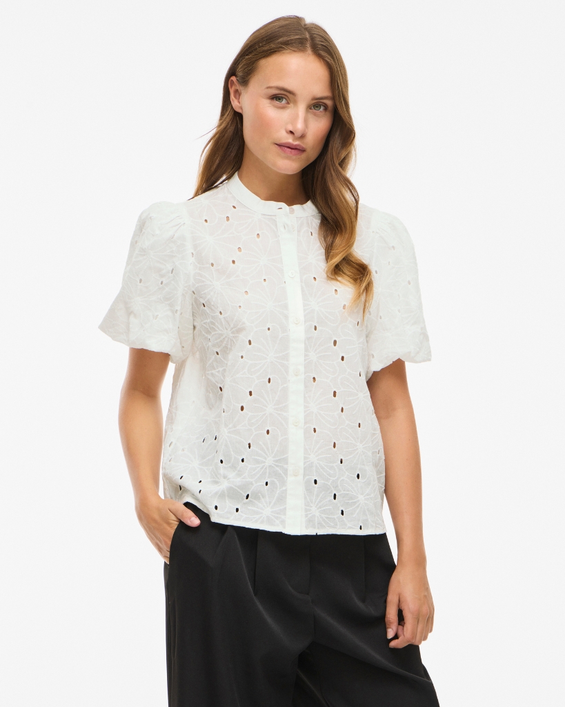 Vila Bluse Vilacia Hvid