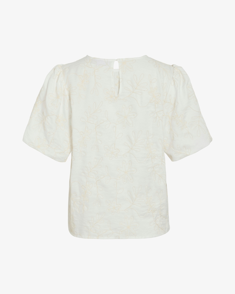 Vila Bluse Viclaudia Hvid