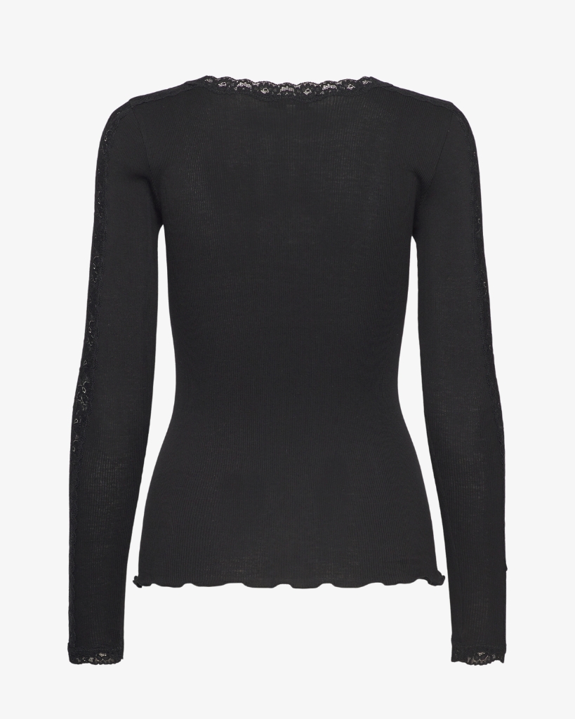 Rosemunde Bernadine Organic T-shirt Sort