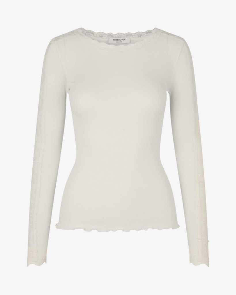Rosemunde Bernadine Organic T-shirt Hvid
