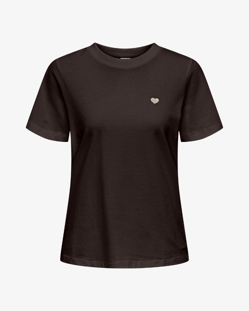 JDY Pisa T-shirt Brun