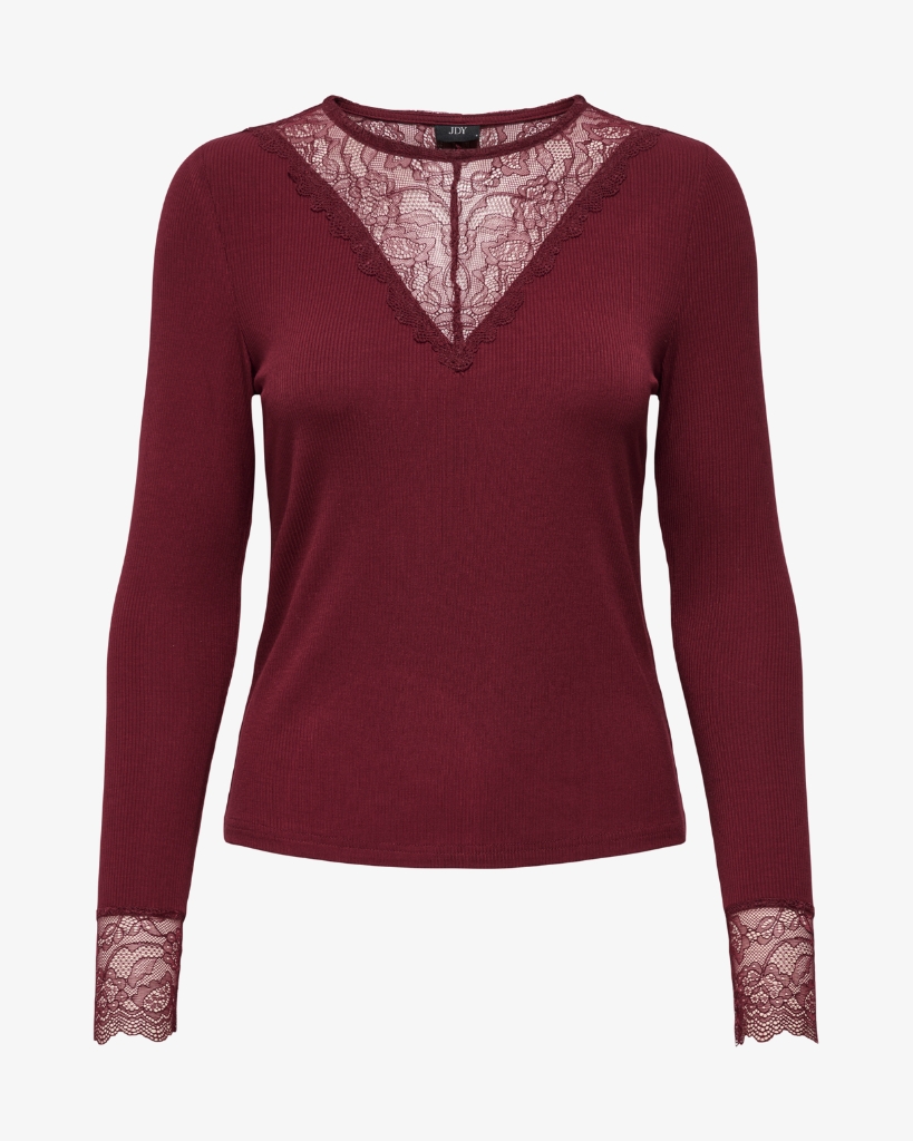 JDY Roxy Bluse Rød
