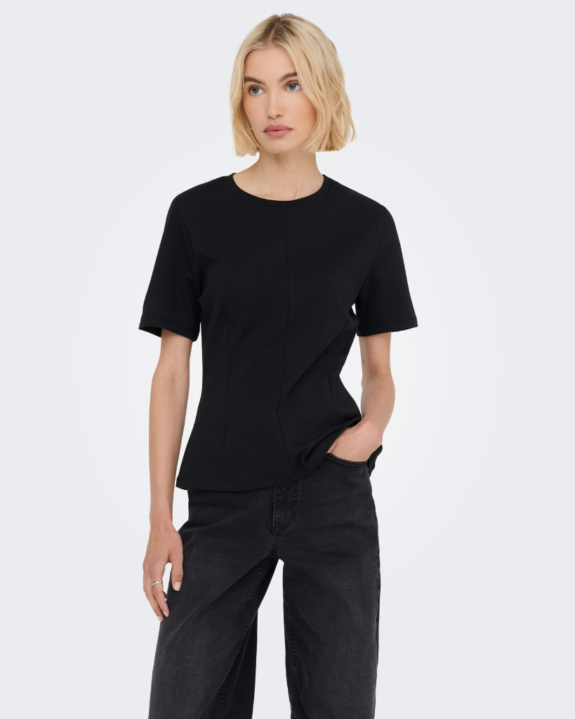 JDY Eva T-shirt Sort