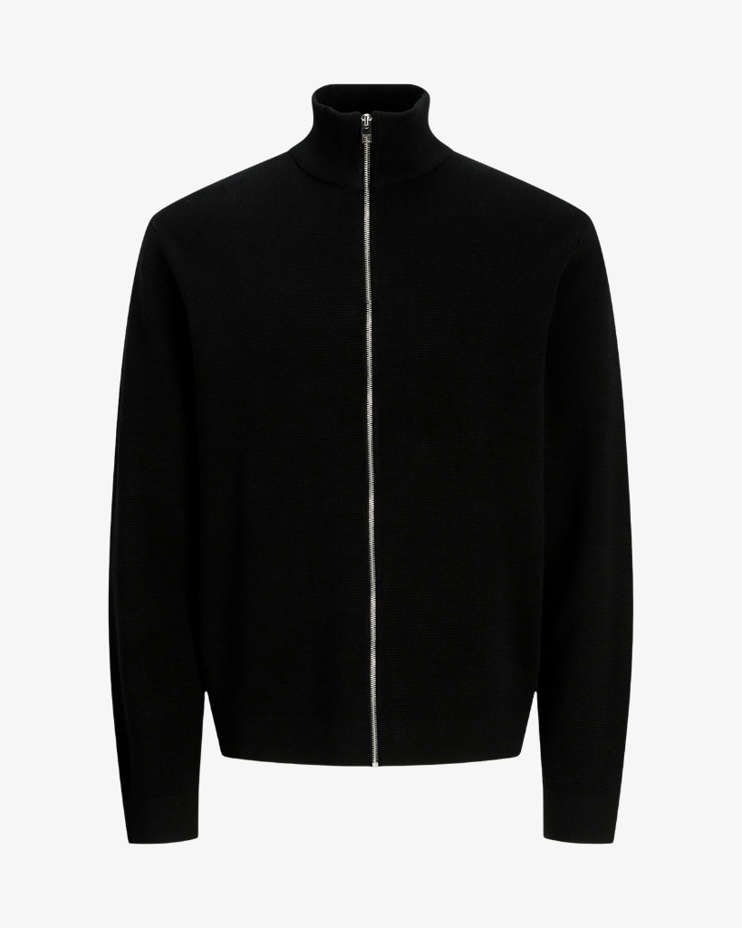 Jack Jones Blamilano Strikcardigan Sort