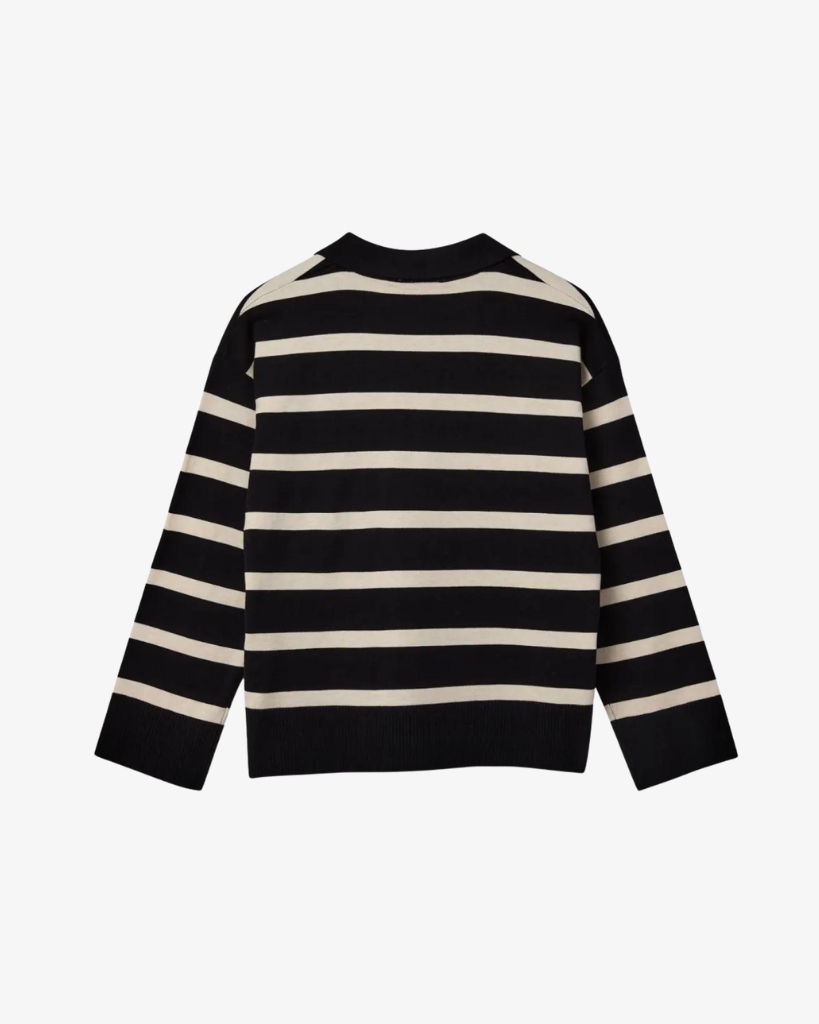 Kopenhaken Wilma Strikpolo Sort/sand