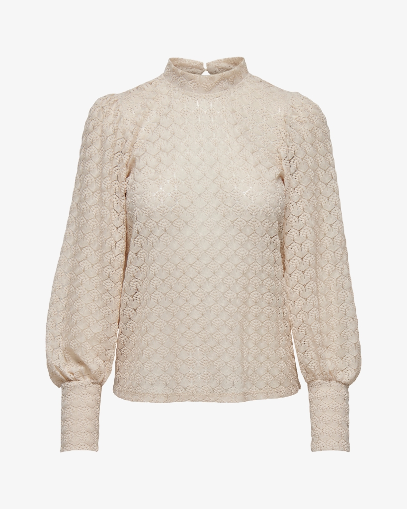 JDY Avery Lace Top Offwhite