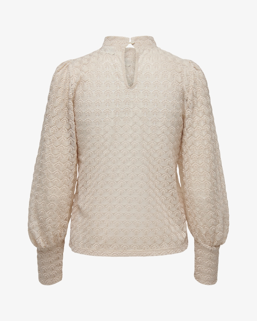 JDY Avery Lace Top Offwhite