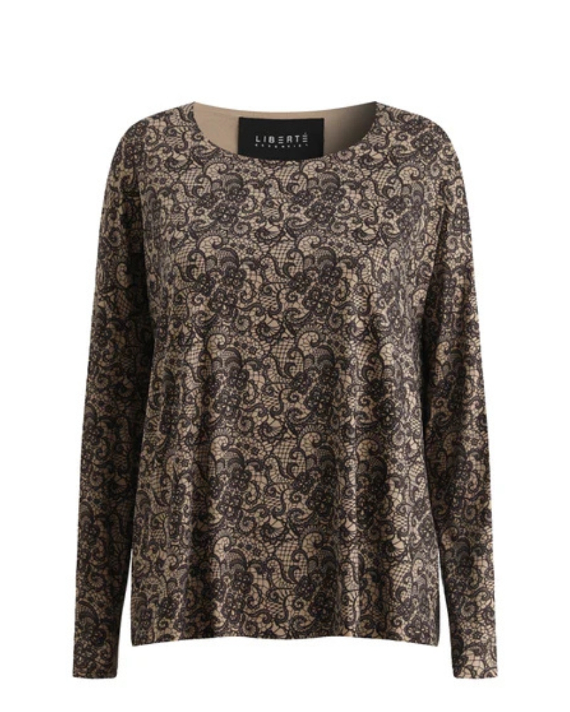 Liberte Alma Bluse Brun