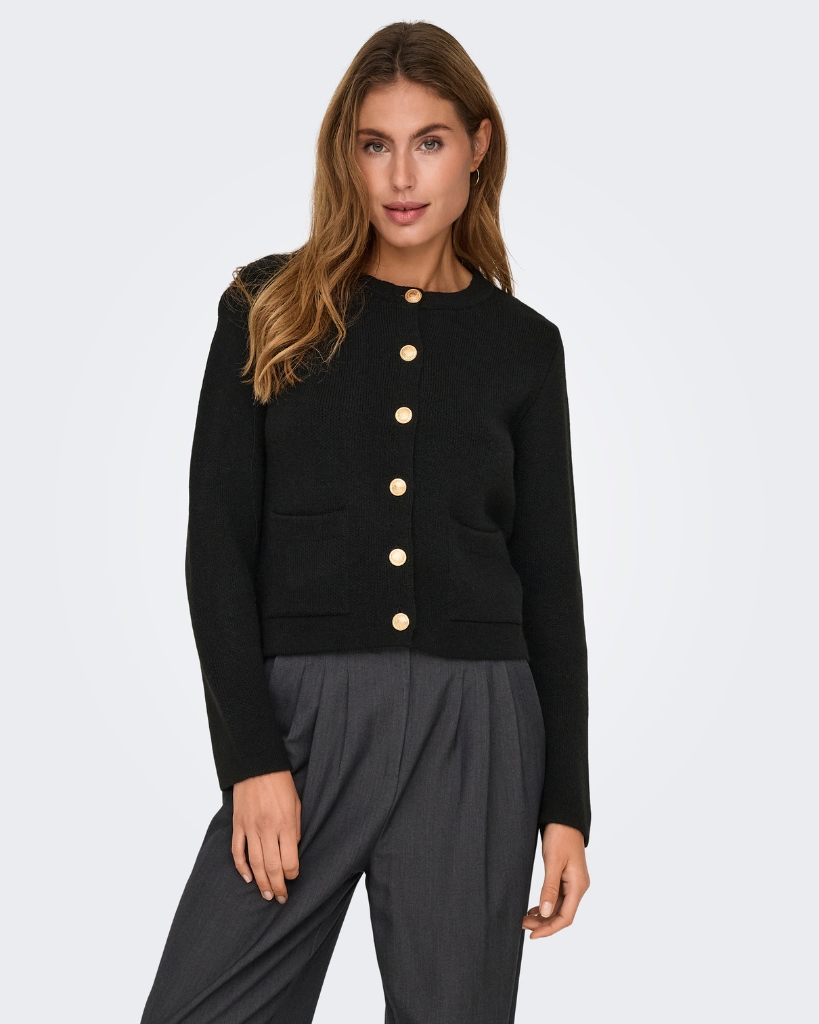 JDY Kim Cardigan Sort