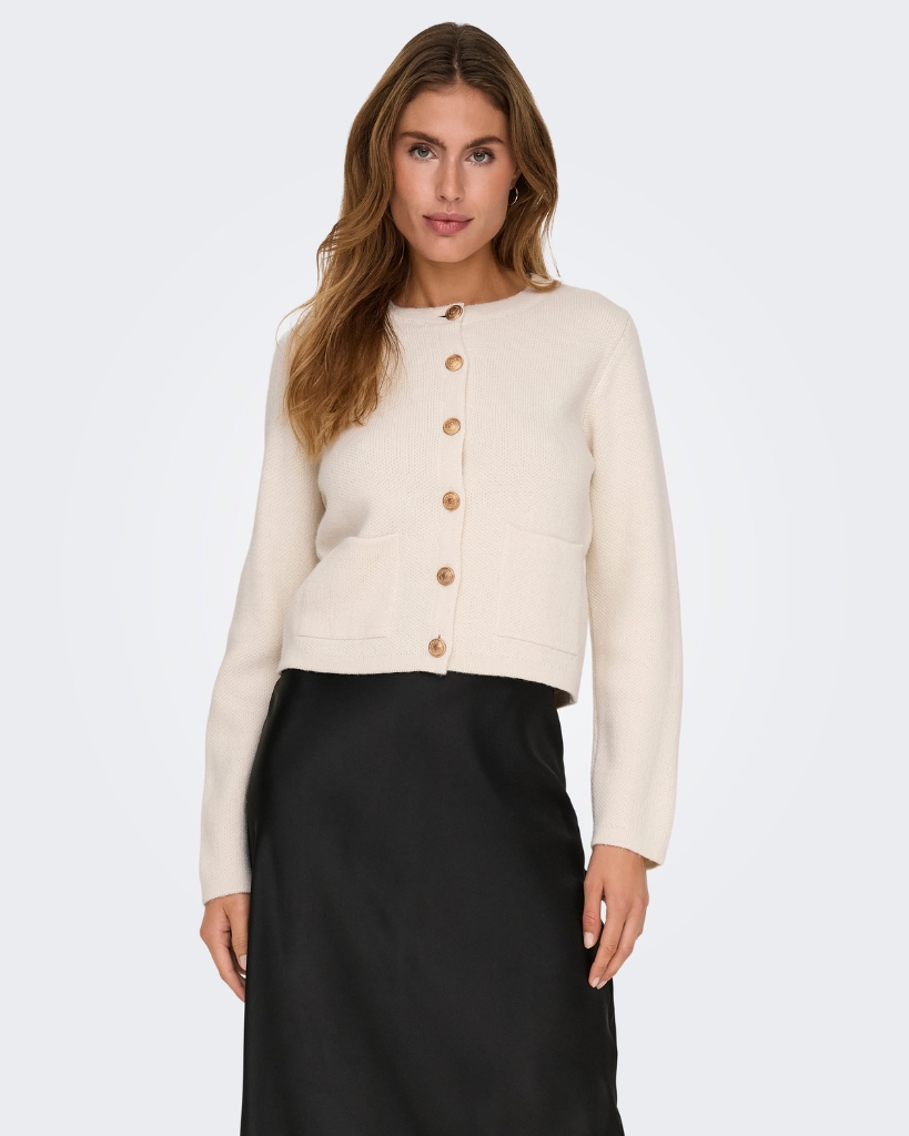 JDY Kim Cardigan Egret