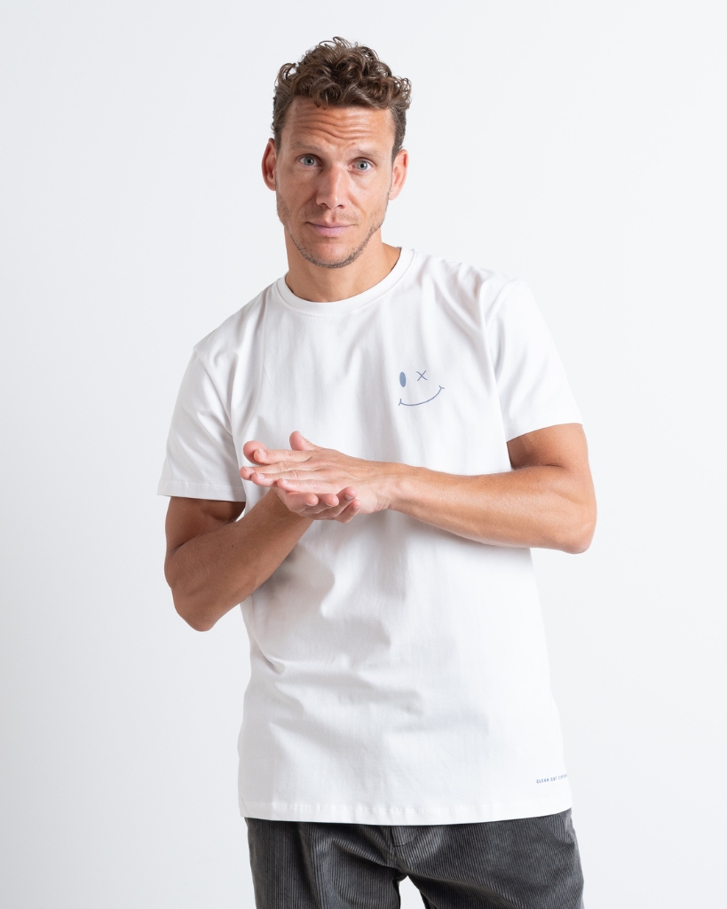 Clean Cut Patrick Organic T-Shirt Hvid