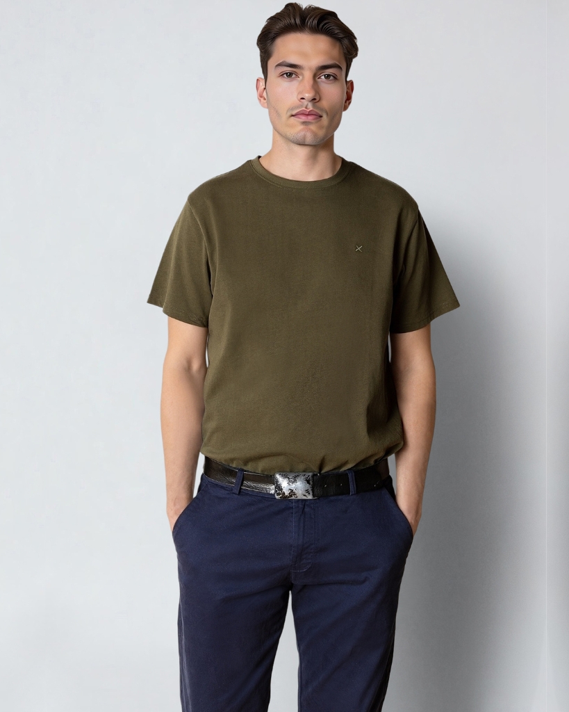 Clean Cut Stable T-Shirt Army