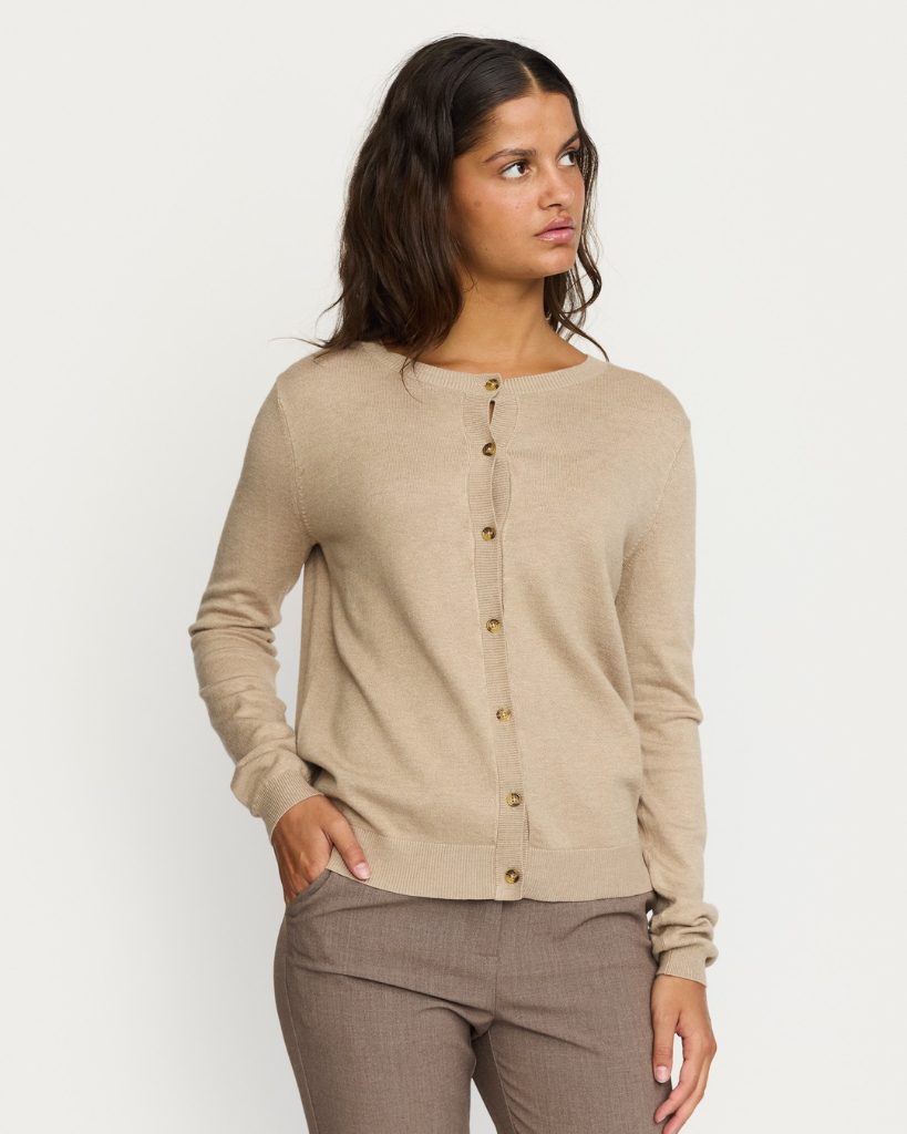 Soft Rebels Marla Cardigan Nomad Melange