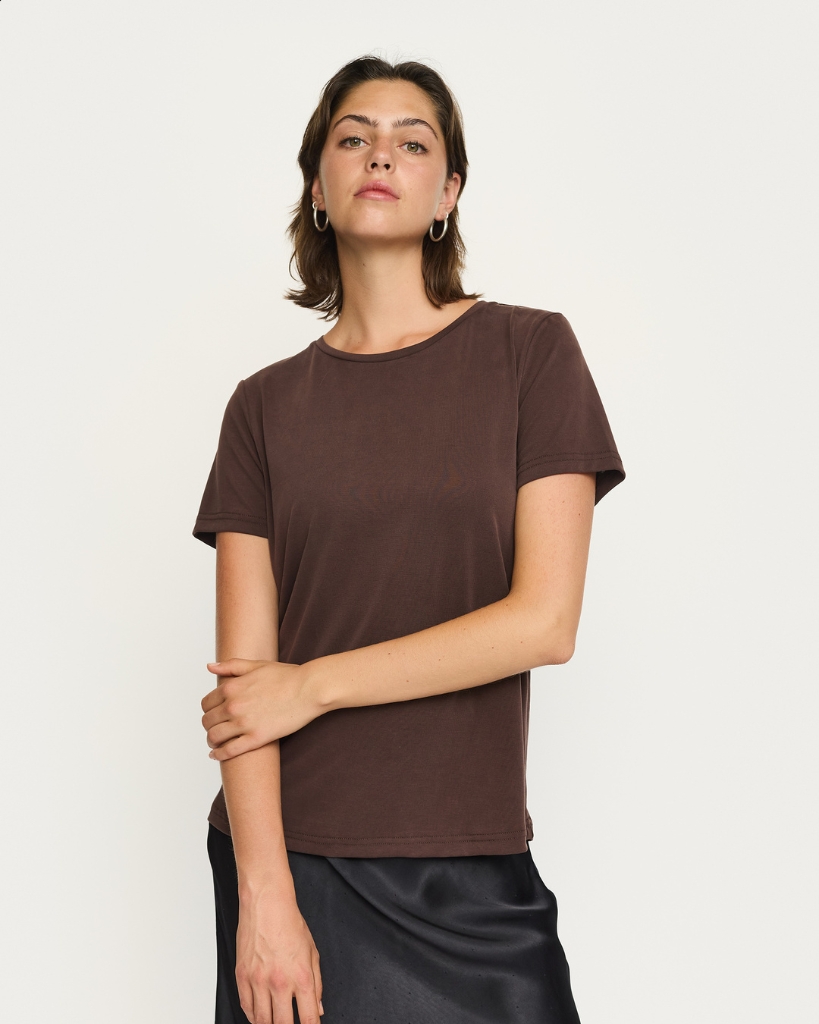 Soft Rebels Ella T-shirt Brun