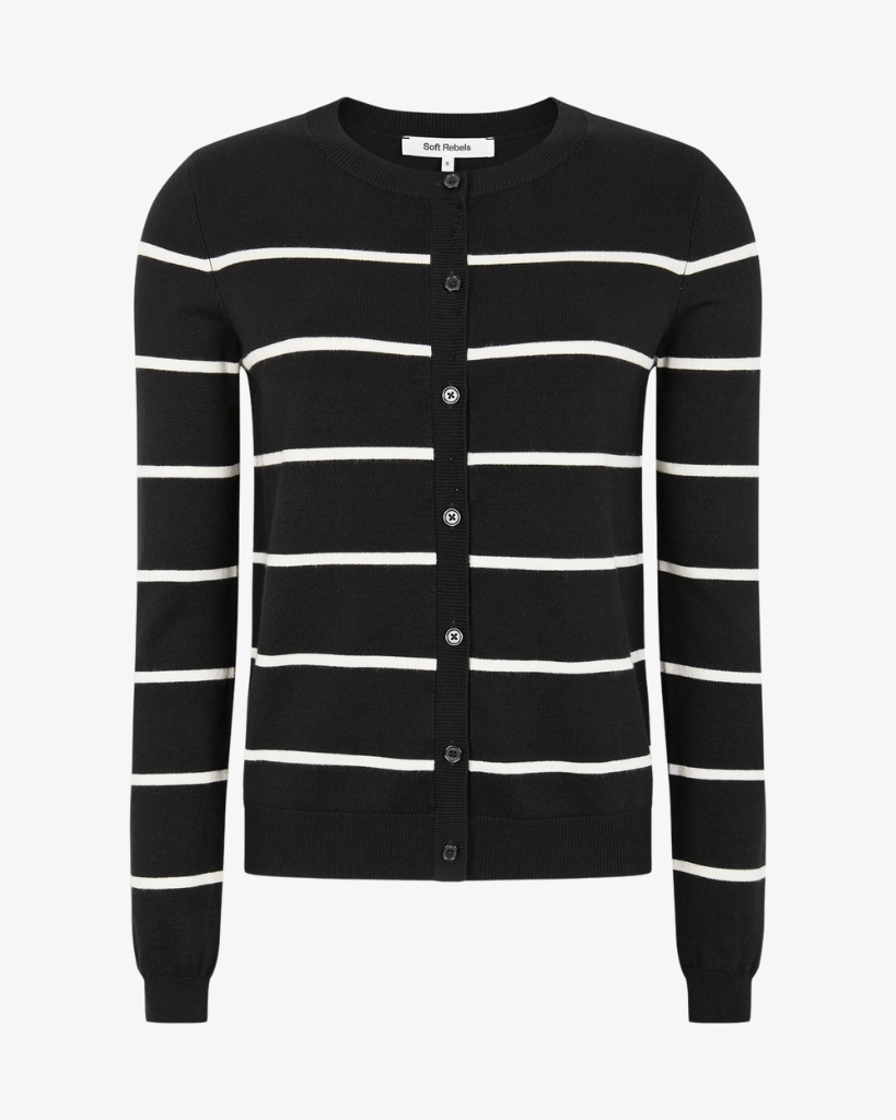Soft Rebels Marla Cardigan Sort