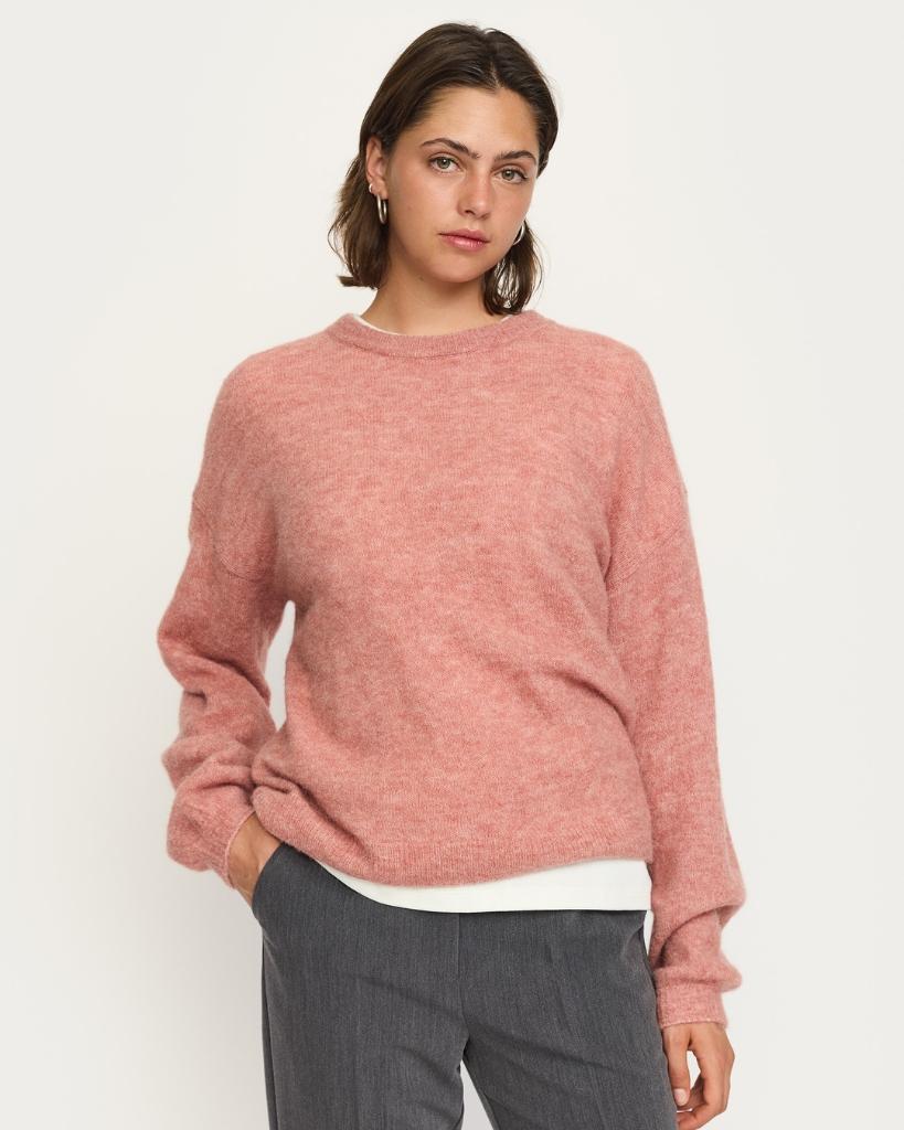 Soft Rebels Allison Striktrøje Lyserød