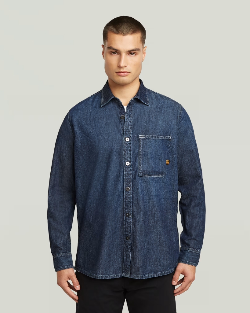 G-STAR Regular 1-Pocket Skjorte