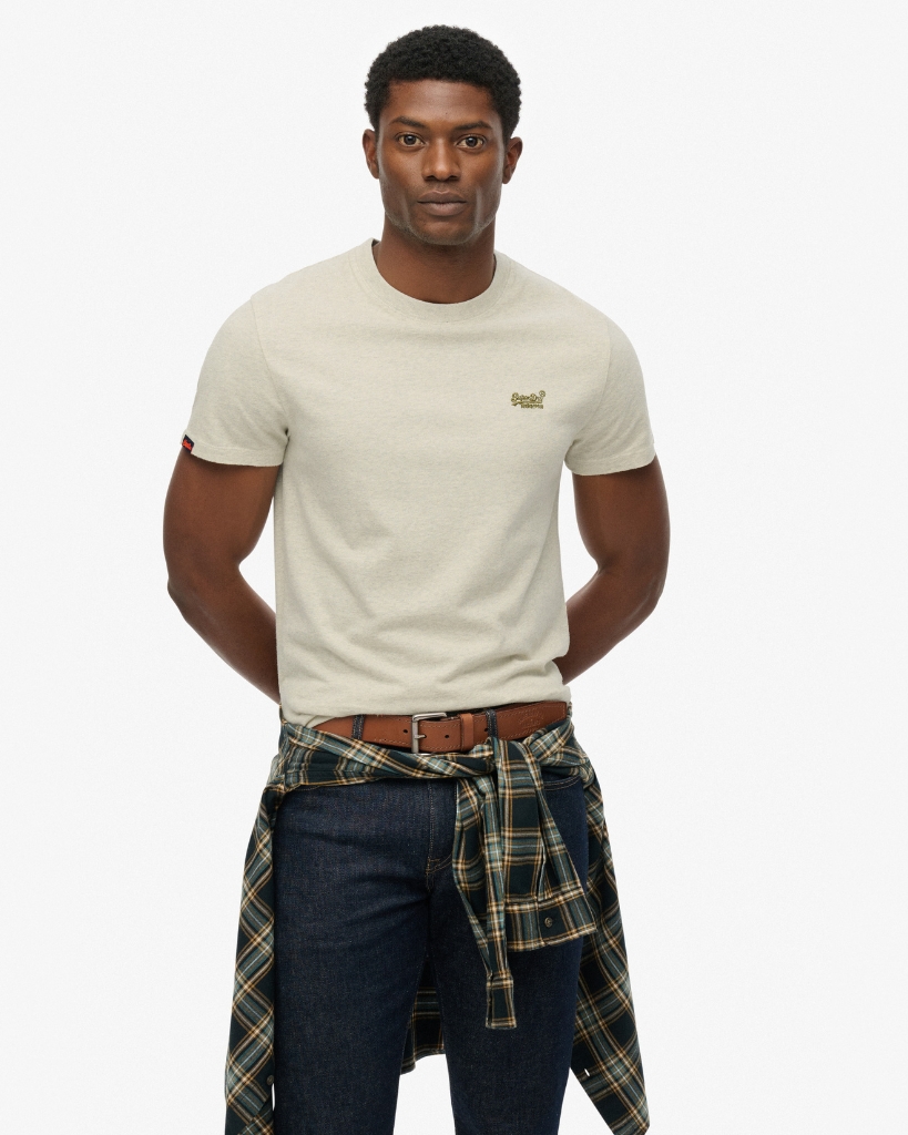 Superdry Essential Logo T-Shirt Grå