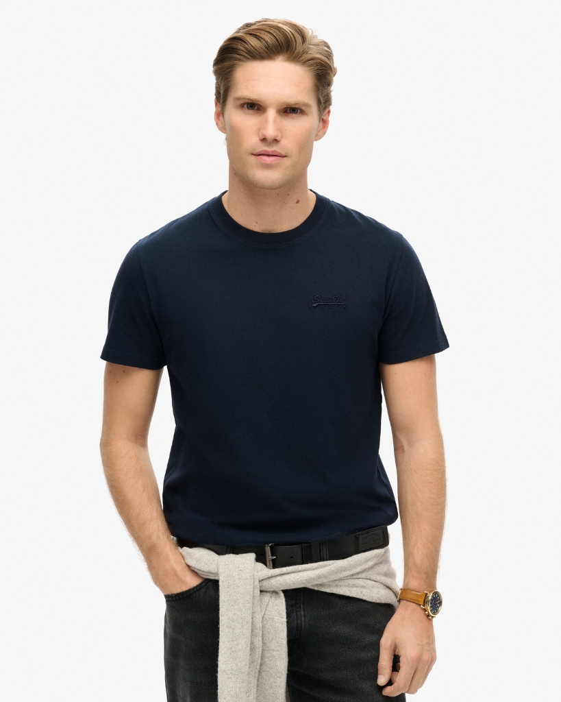 Superdry Essential Logo T-Shirt Navy
