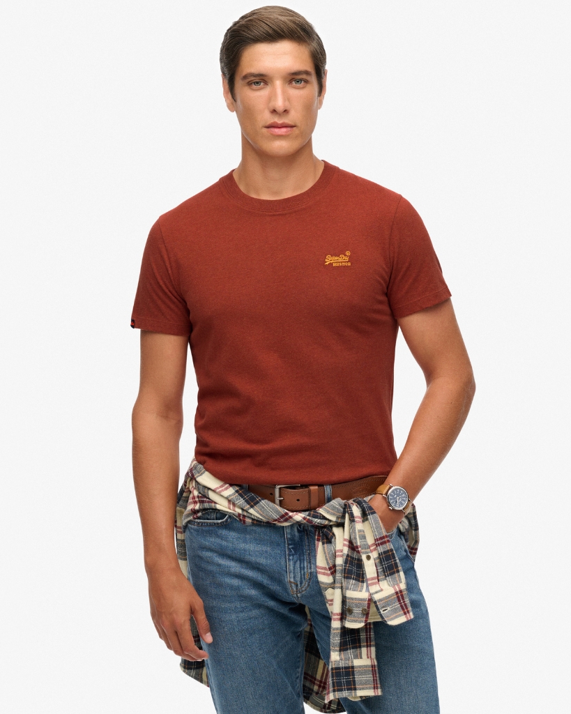 Superdry Essential Logo T-Shirt Rød