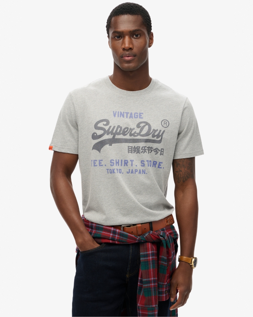Superdry Heritage T-Shirt Grå