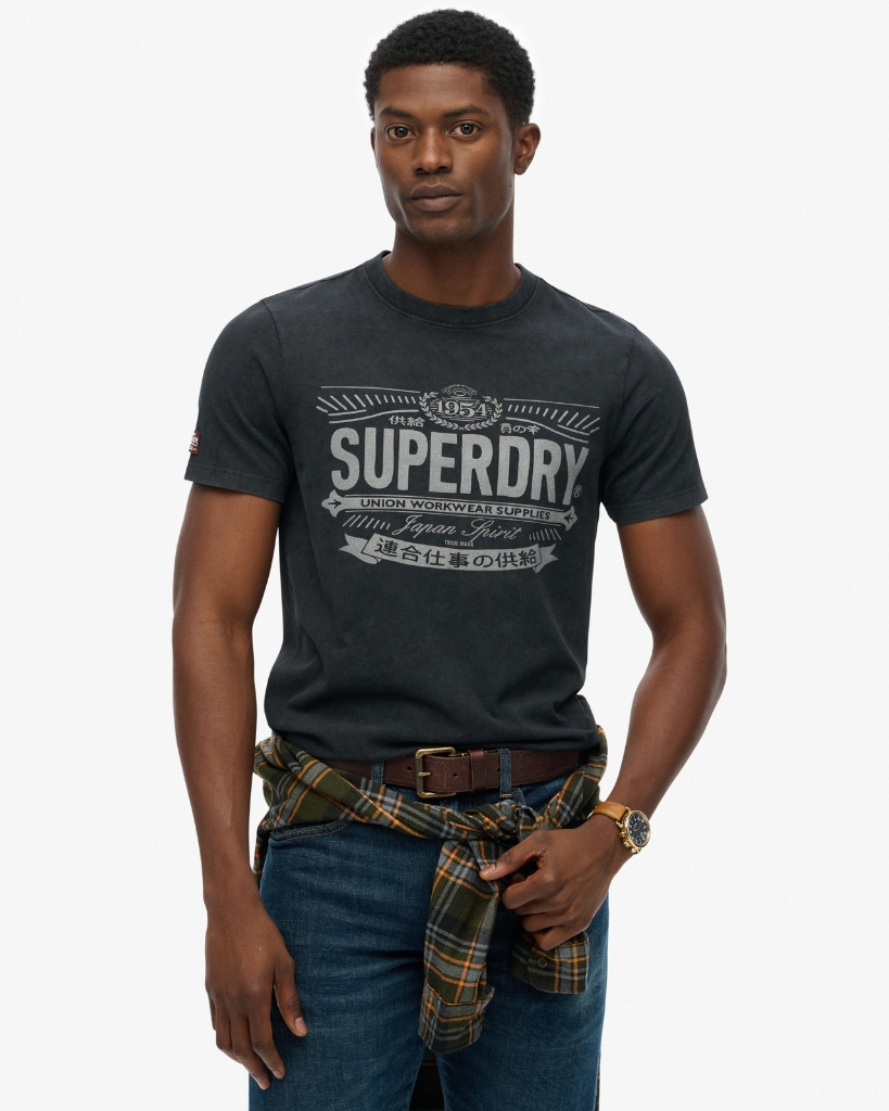 Superdry Heritage T-Shirt Sort