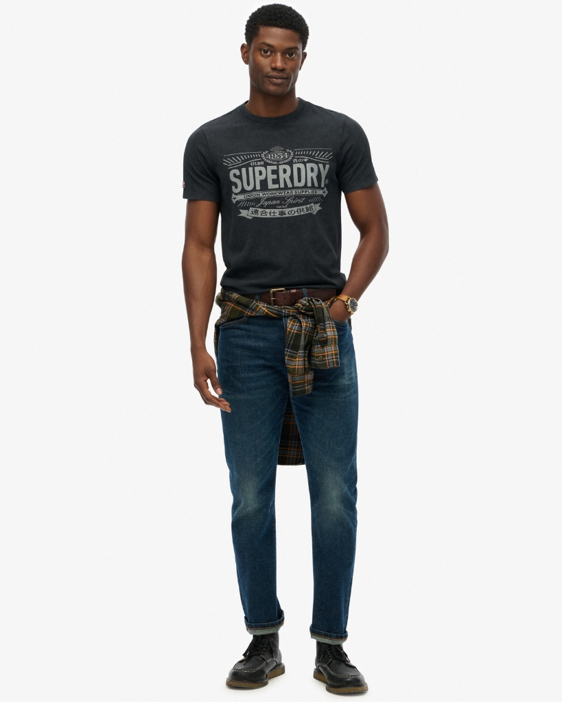 Superdry Heritage T-Shirt Sort