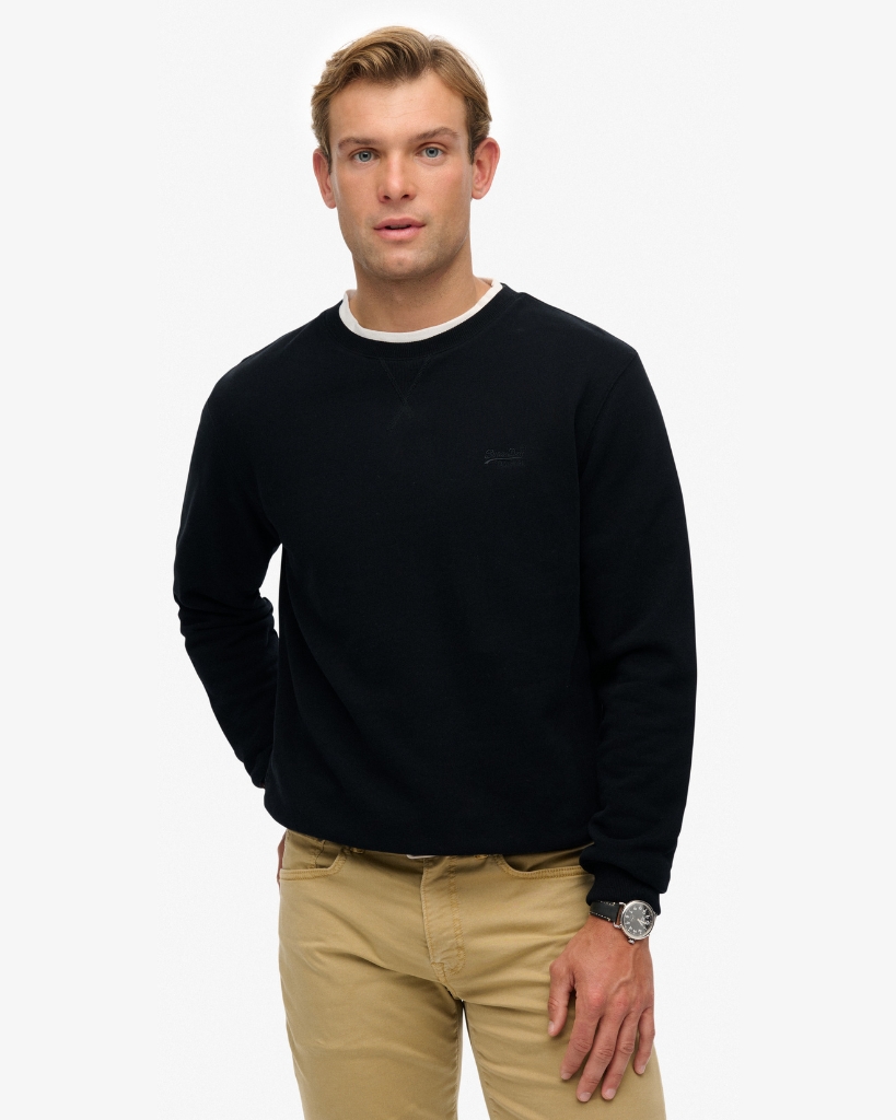 Superdry Essential Logo Sweatshirt Sort