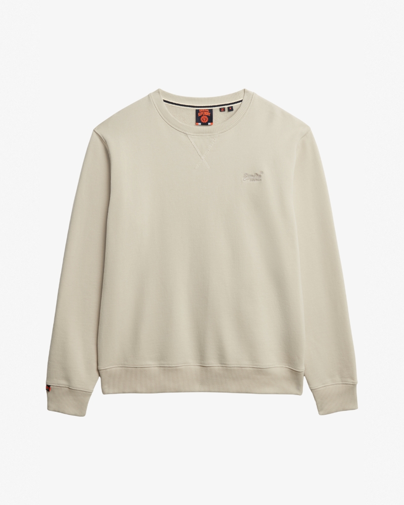 Superdry Essential Logo Sweatshirt Beige