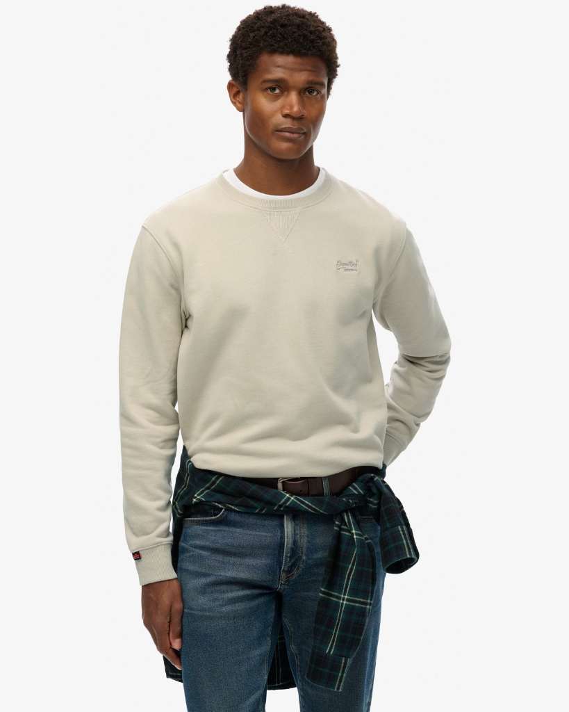 Superdry Essential Logo Sweatshirt Beige