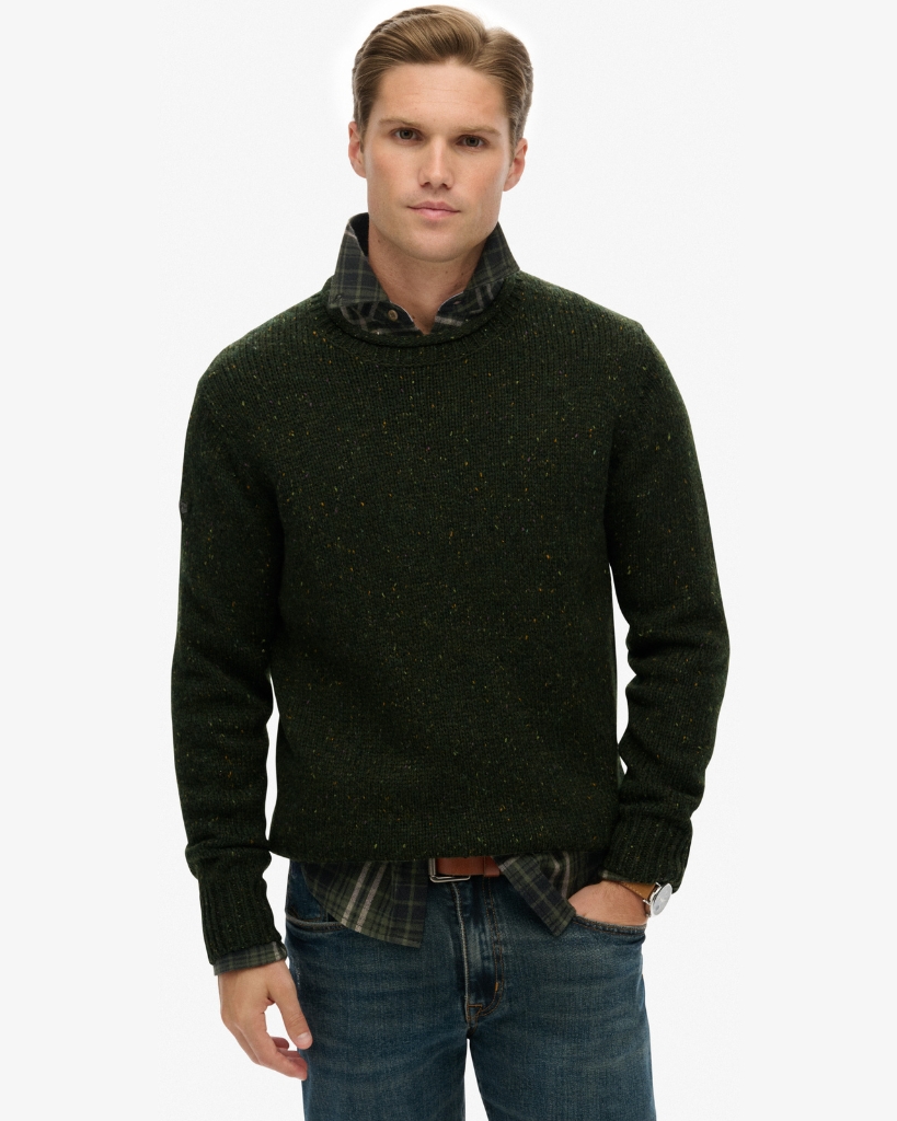 Superdry Donegal Jumper Grøn