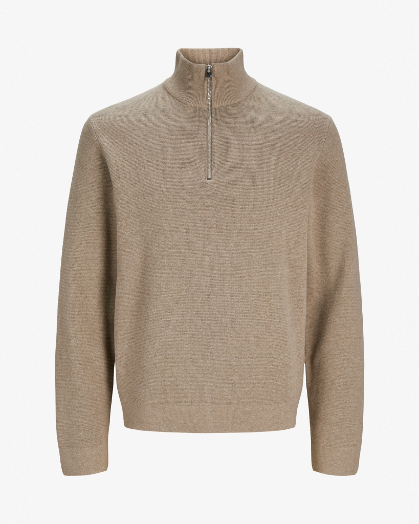 Jack Jones Blamilano Half-zip Sand