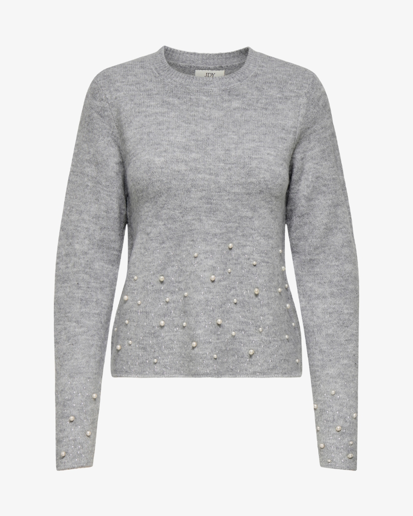 JDY Pearl Pearl Pullover Grå