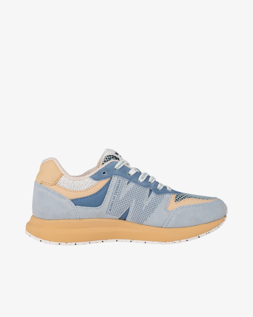 Woden Rigmor Mesh Sneakers Blå