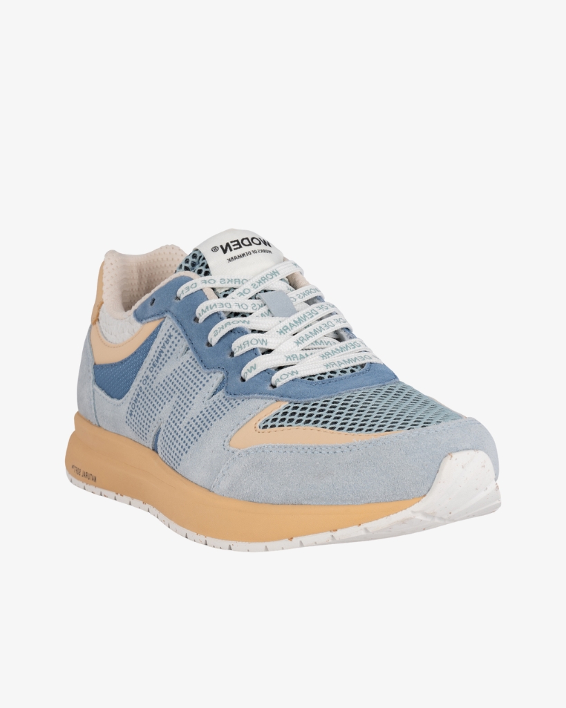 Woden Rigmor Mesh Sneakers Blå