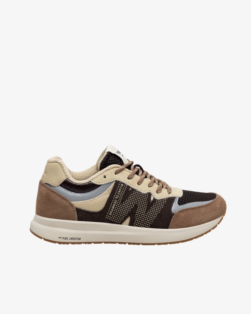 Woden Rigmor Mesh Sneakers Brun