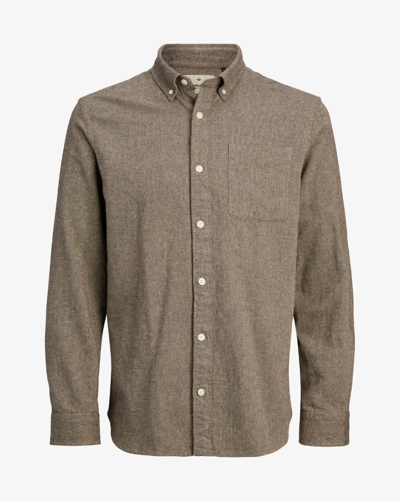 Jack Jones Blubrook Twill Skjorte Brun
