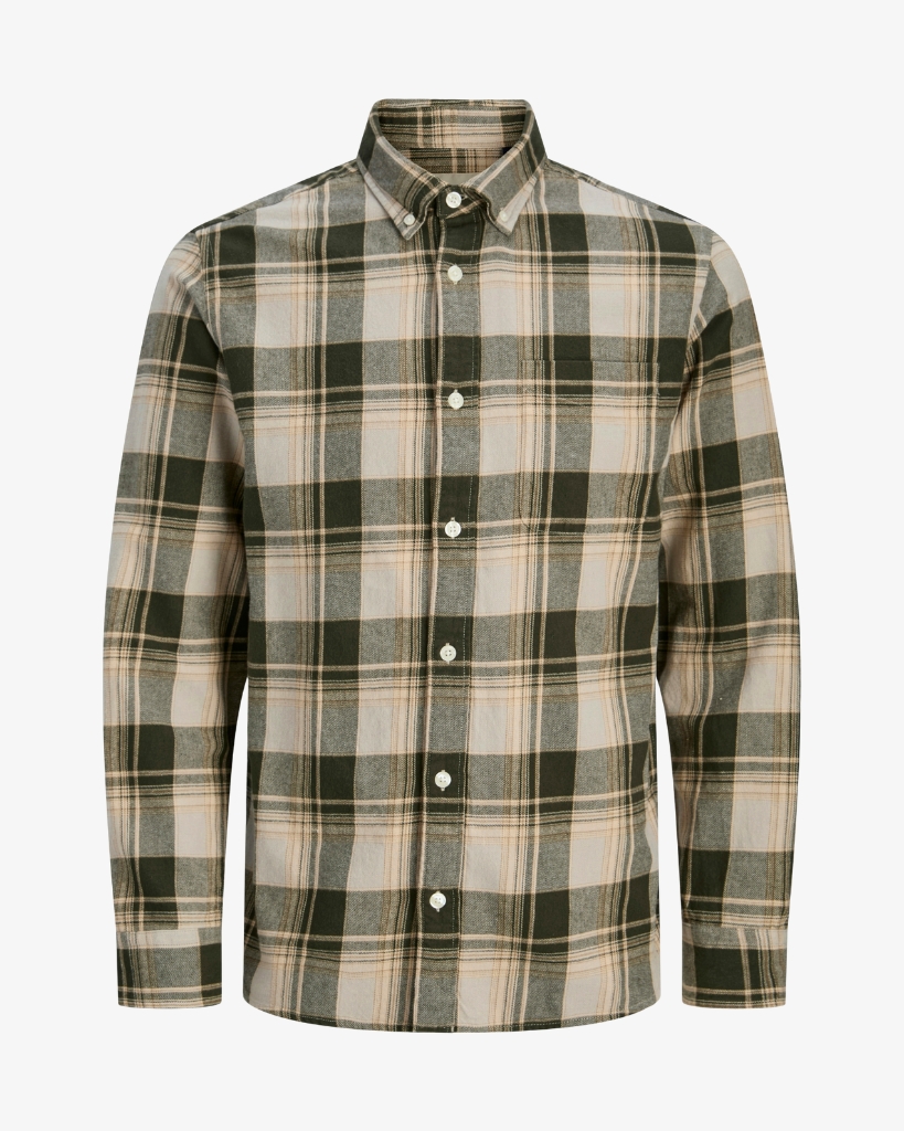 Jack Jones Blubrook Ternet Skjorte Peat