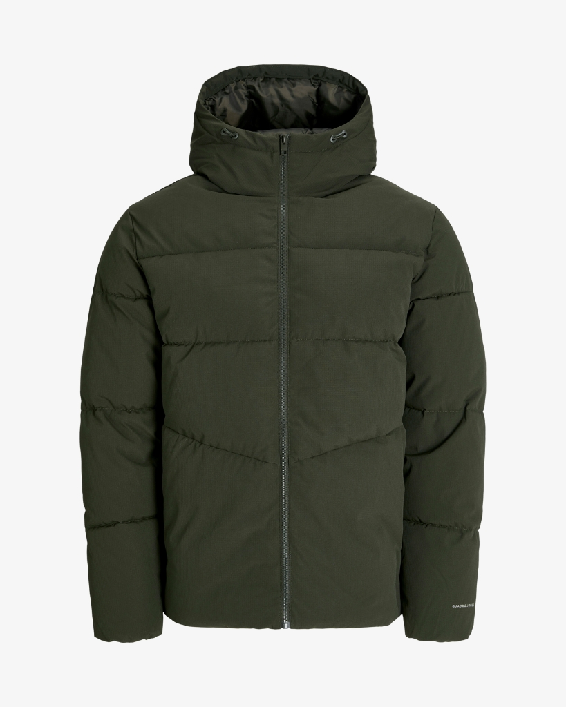 Jack Jones Global Puffer Jakke Grøn