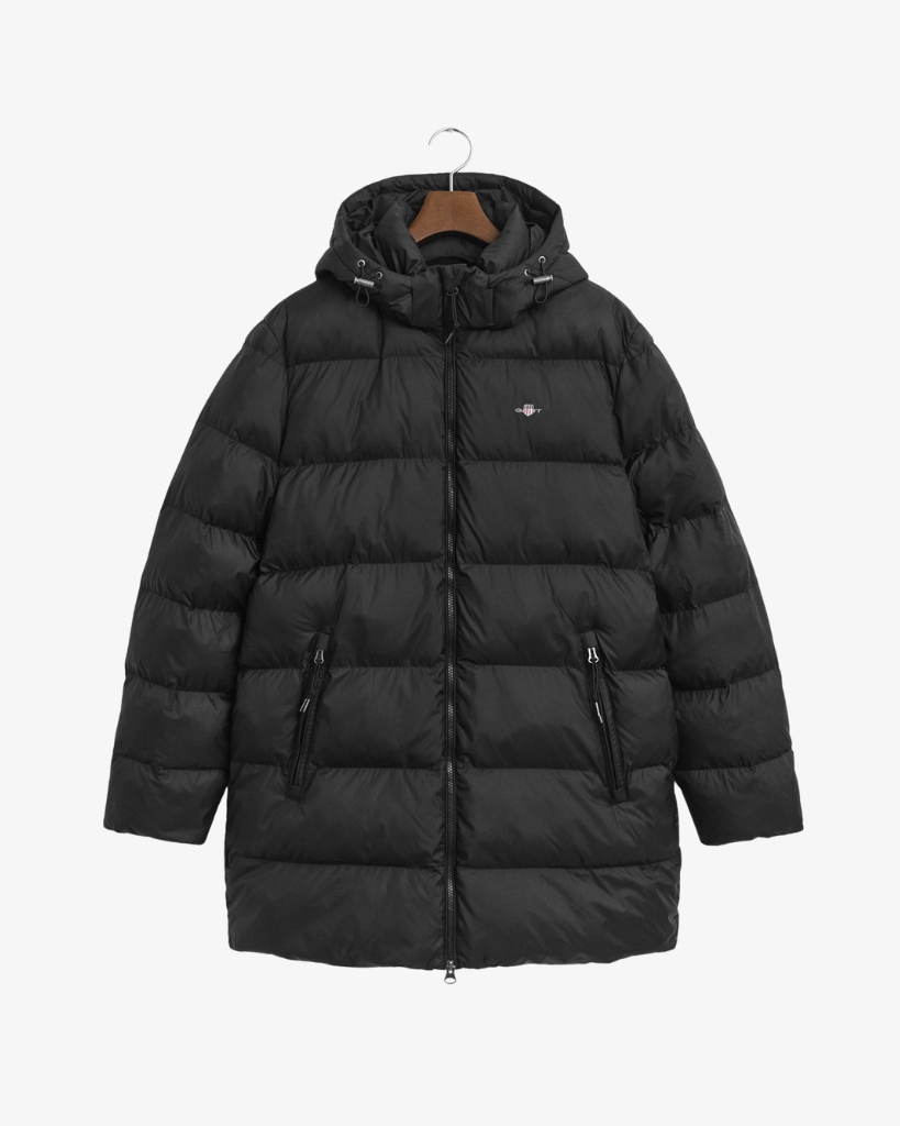 Gant Active Mellemlang Jakke Sort