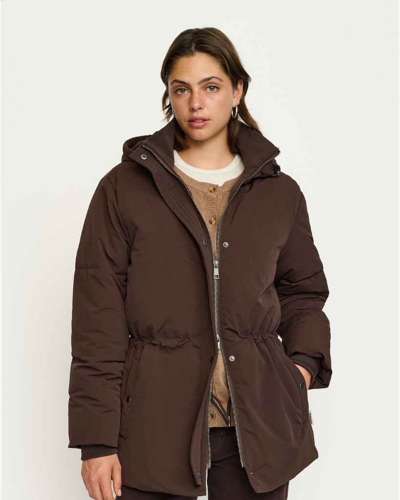 Soft Rebels Dune Jakke Brun
