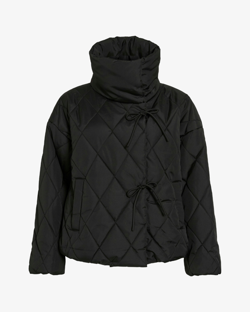 Vila Vibumble Puffer Jakke Sort