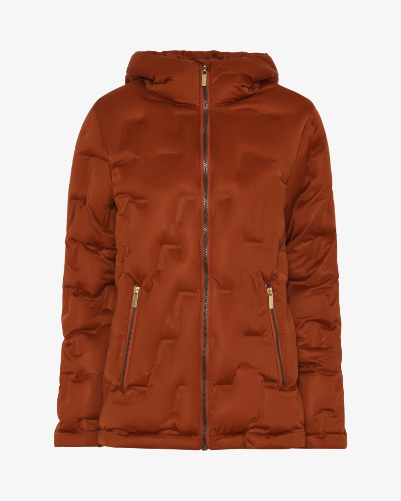 Etage Jakke Stretch Brændt Orange