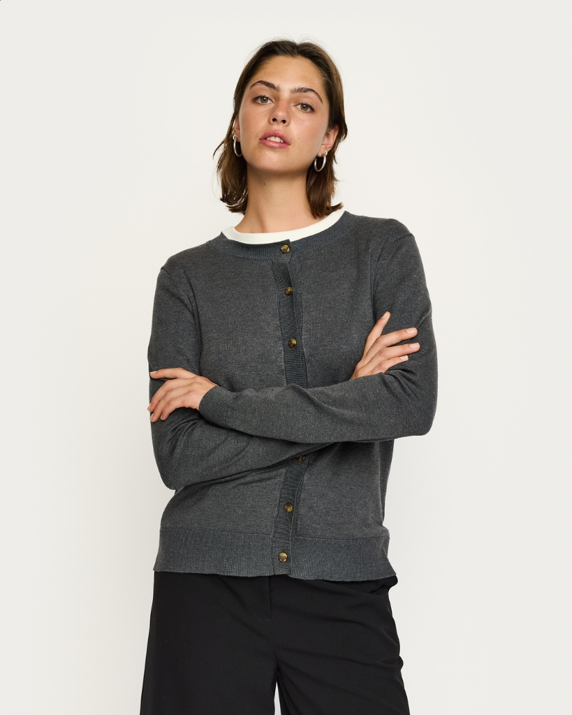 Soft Rebels Marla Cardigan Grå
