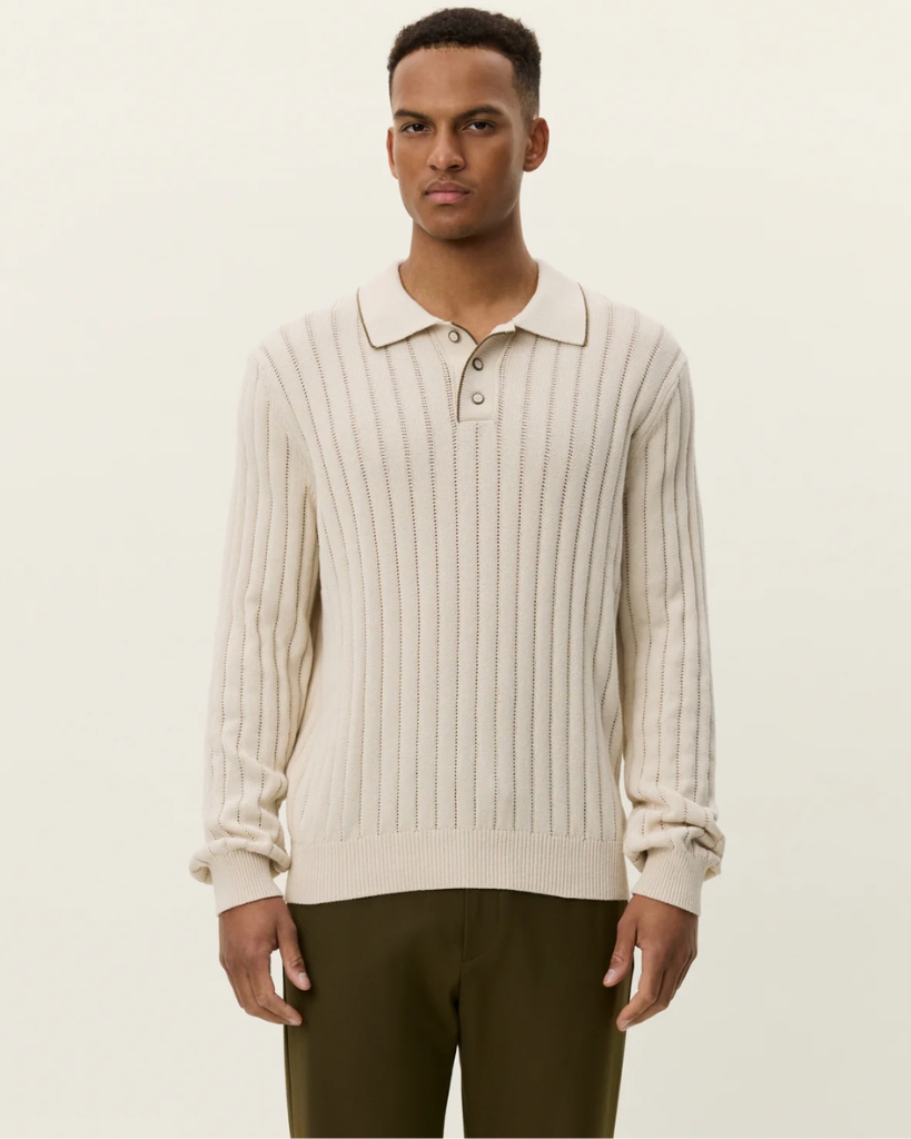 Les Deux Bogart Strikpolo Ivory