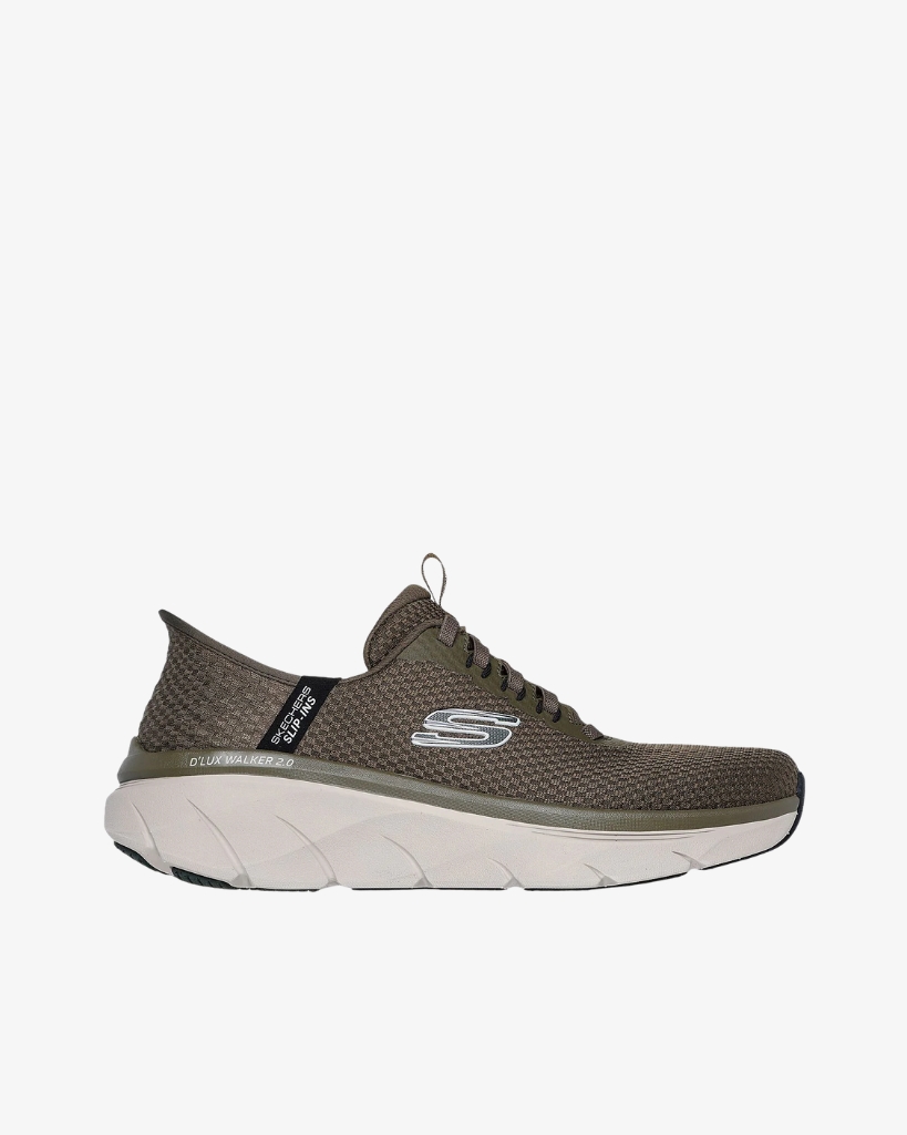 Skechers D`Lux Walker Slip-ins Sko Oliven