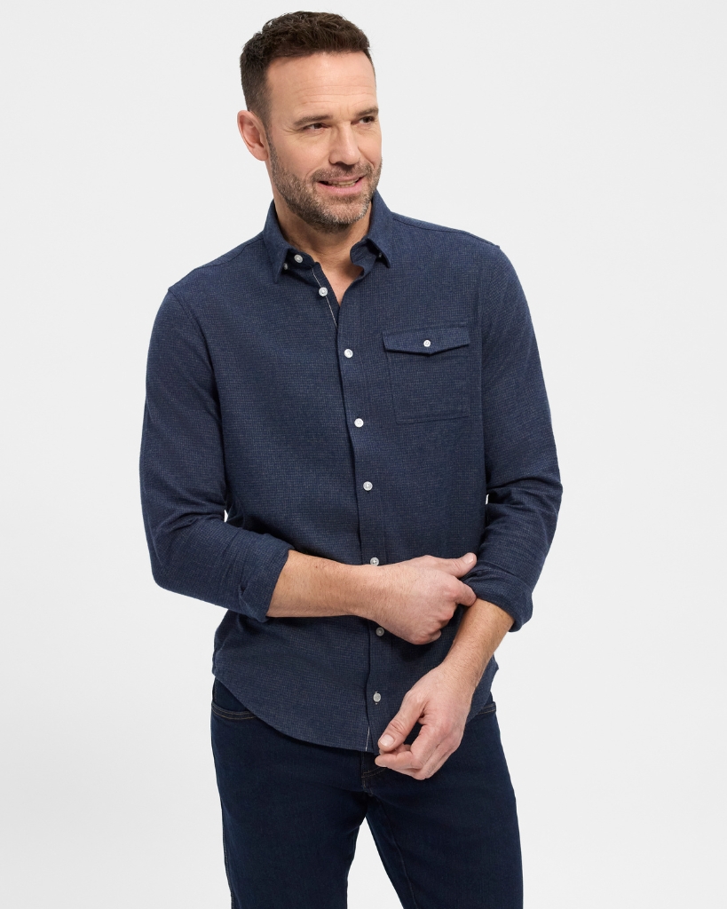 Redgreen Austin Ternet Skjorte Navy