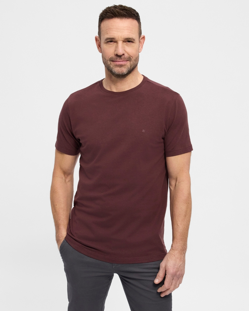 Redgreen Chris T-Shirt Mørkerød
