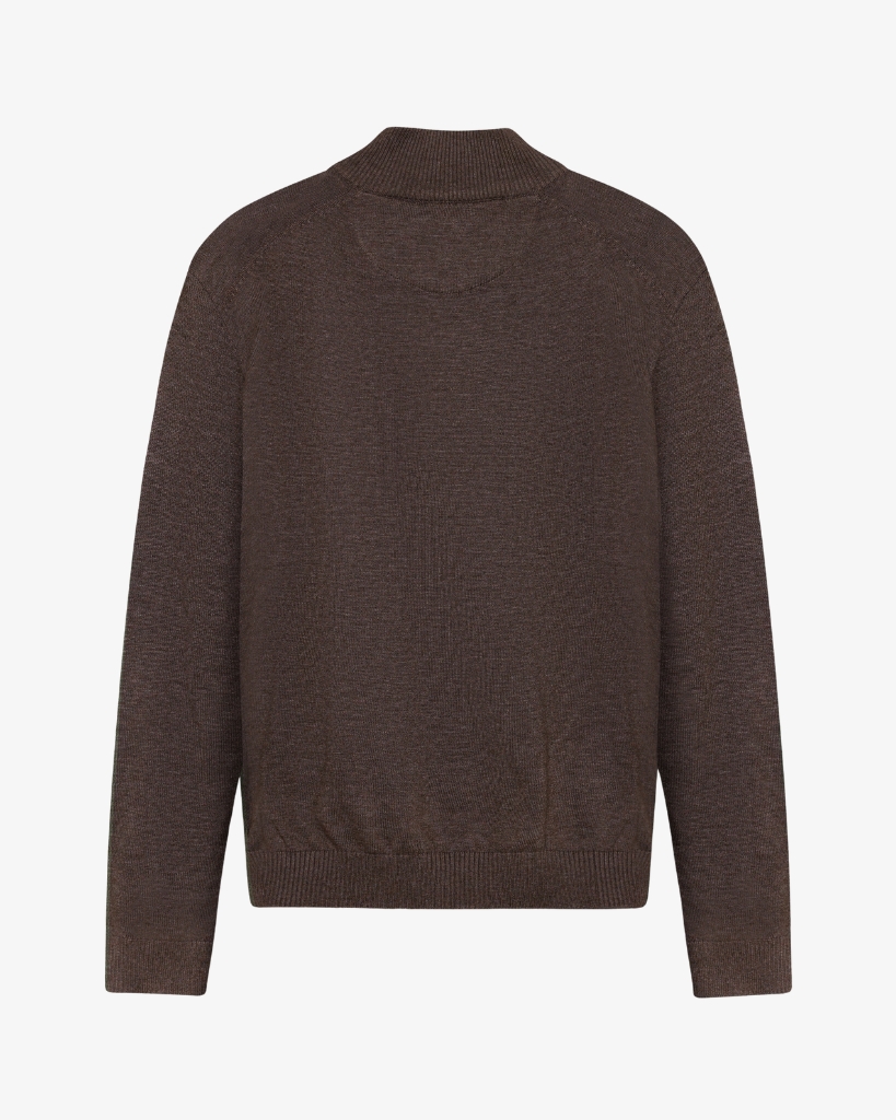 Signal KlausSi Half-zip Strik Brun
